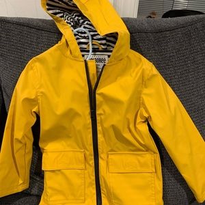 Toddler rain jacket yellow